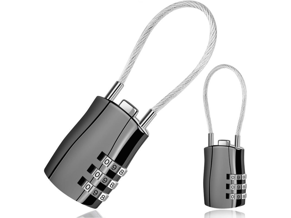 Candado De Combinación Para Equipaje De Avión, Puerta Exterior, Candado De 3 Dígitos Para Taquilla/equipaje.