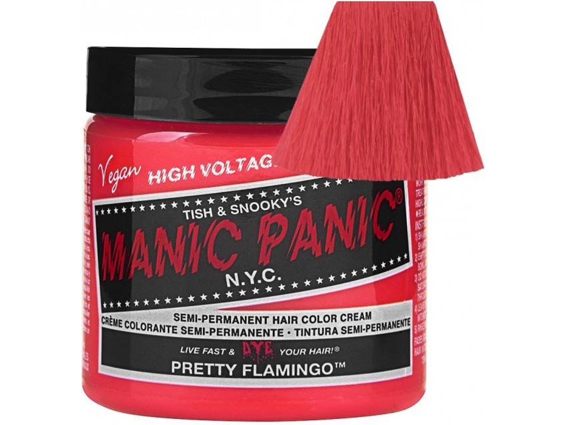 Crema de Coloración Semi-Permanente MANIC PANIC Pretty Flamingo (118 ml)