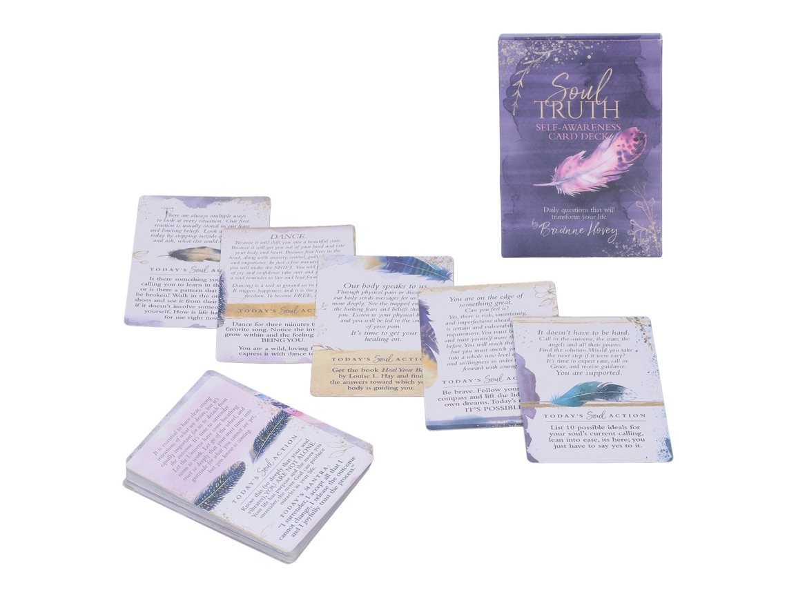 Ats-baraja De Tarot De Conciencia Propia Para Principiantes Juego De Mesa Espiritual Guía Fiesta Portátil
