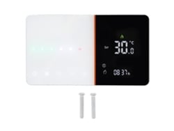 Termostato Inteligente Programable Con Wi-fi, Detección De Pm2.5 Y Control Por Voz Para Caldera De Gas - Blanco