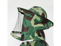 Traje de apicultura profesional con capucha y velo de camuflaje