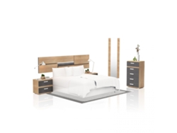 Dormitorio Ataneq Pure 5C Cambria - Grafito x x cm