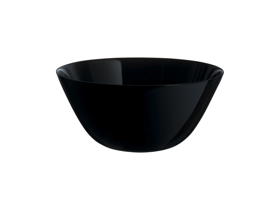 Ensaladera Arcopal Zelie Negro Vidrio (24 Cm)