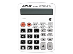 Calculadora electrónica portátil para estudiantes y oficinas.