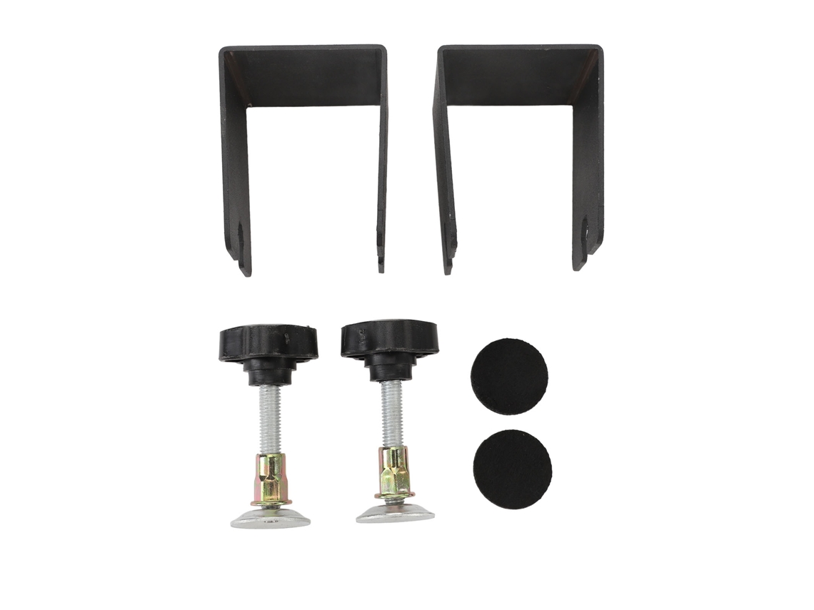 Embellecedor de acero inoxidable para la instalación de cajones en carpintería.
