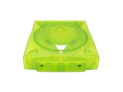 Reemplazo De Plástico Translúcido Para Carcasa De Sega Dreamcast Para Consola De Videojuegos Retro Dc, Caja Amarilla