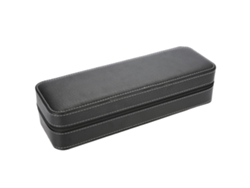 Estuche Para Relojes Con 6 Ranuras, Organizador De Almacenamiento A Prueba De Polvo Con Almohadillas Extraíbles.