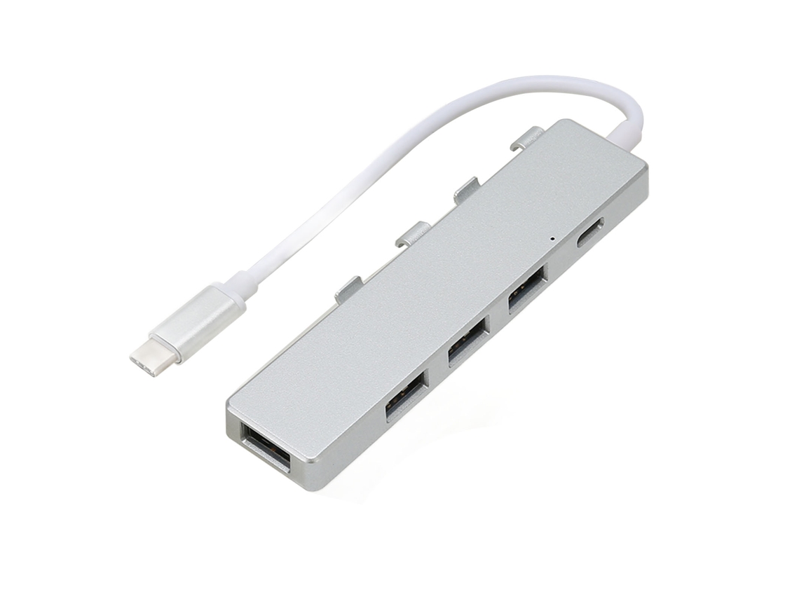 Usb-c Hub 5 Puertos 5gbps Usb3.0 Docking Station Para Pc Laptop Teléfono
