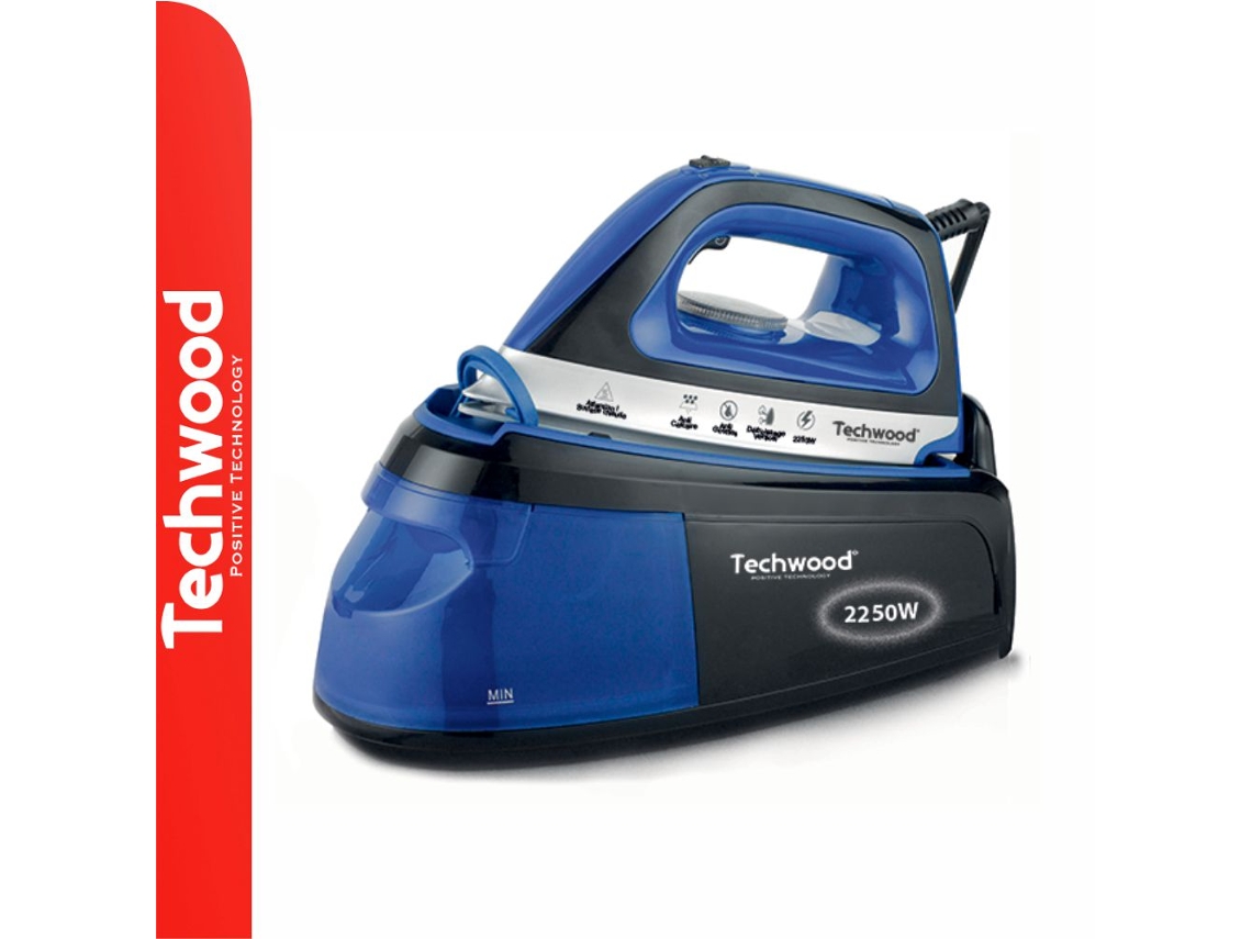 Plancha de vapor Techwood de 2250 W con caldera