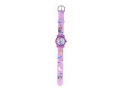 2026-reloj Para Niños Gatito 3d Lindo Correa Impermeable Regalo De Cumpleaños Para Niñas Niños Mayor De 3 Años Morado