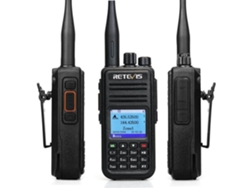 Walkie-talkie digital RT3S DMR de doble banda, 3000 canales, DCDM, TDMA, VOX, TOT, para Mototrbo Tier I II, con GPS Retevis