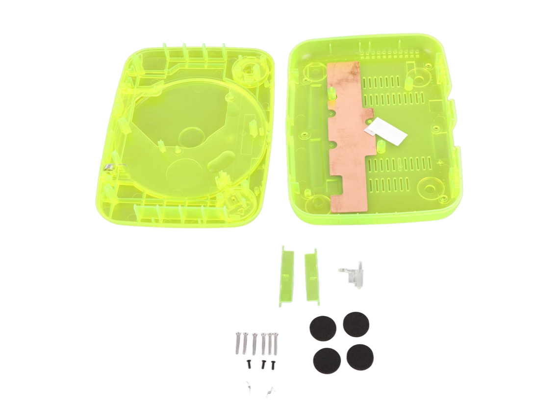 Carcaca De Substituicao Translucida Para Ps1 Retro Console Scph 001 101 102 103 Versoes Verdes