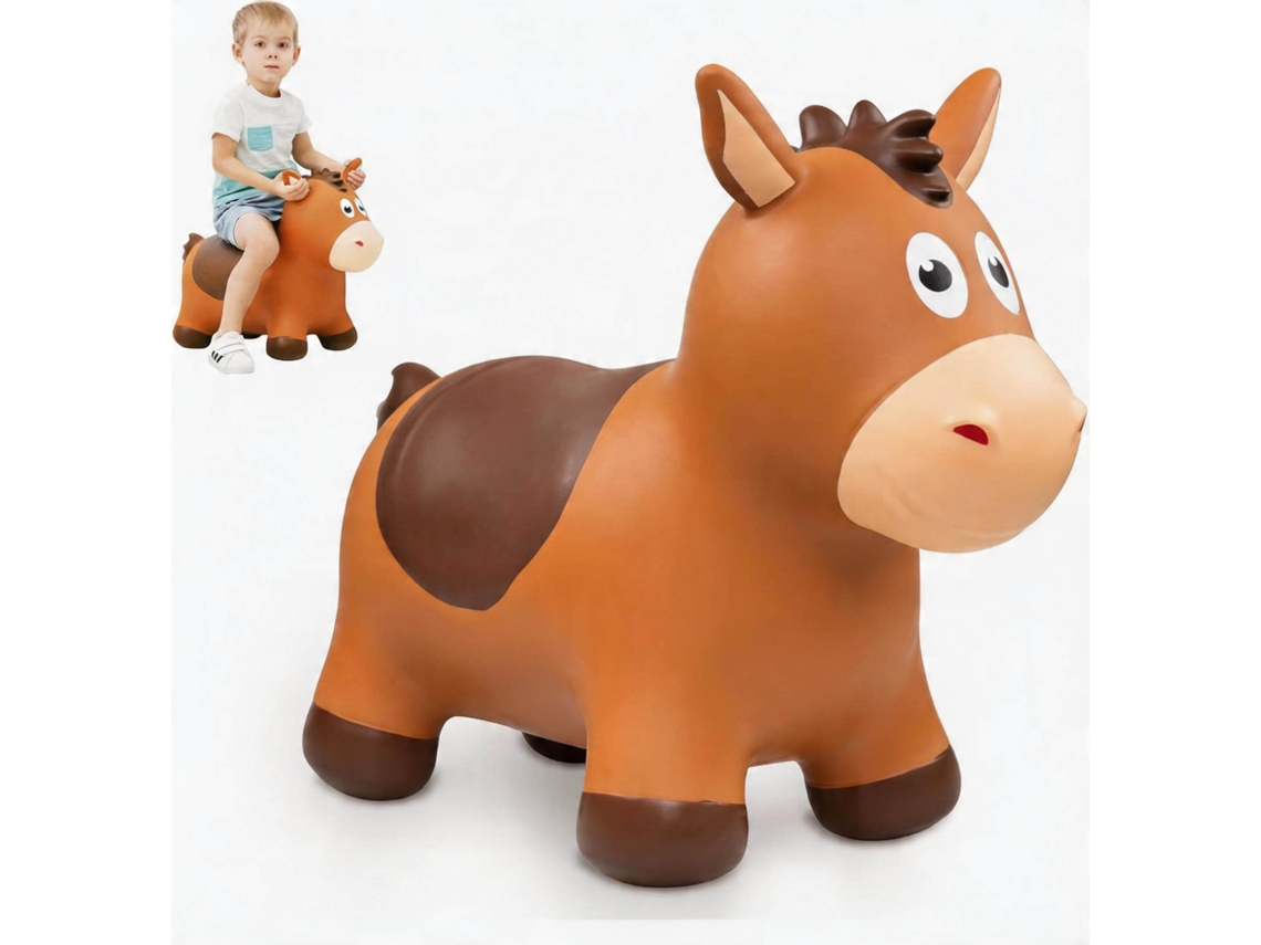 Caballo Hinchable, Animal De Juguete Para Niños De 1 A 6 Años, Animal Hinchable Para Bebés Y Niños Pequeños Digitallab