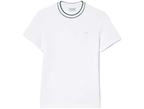 Camiseta de Hombre LACOSTE Corta Blanco (xxL)