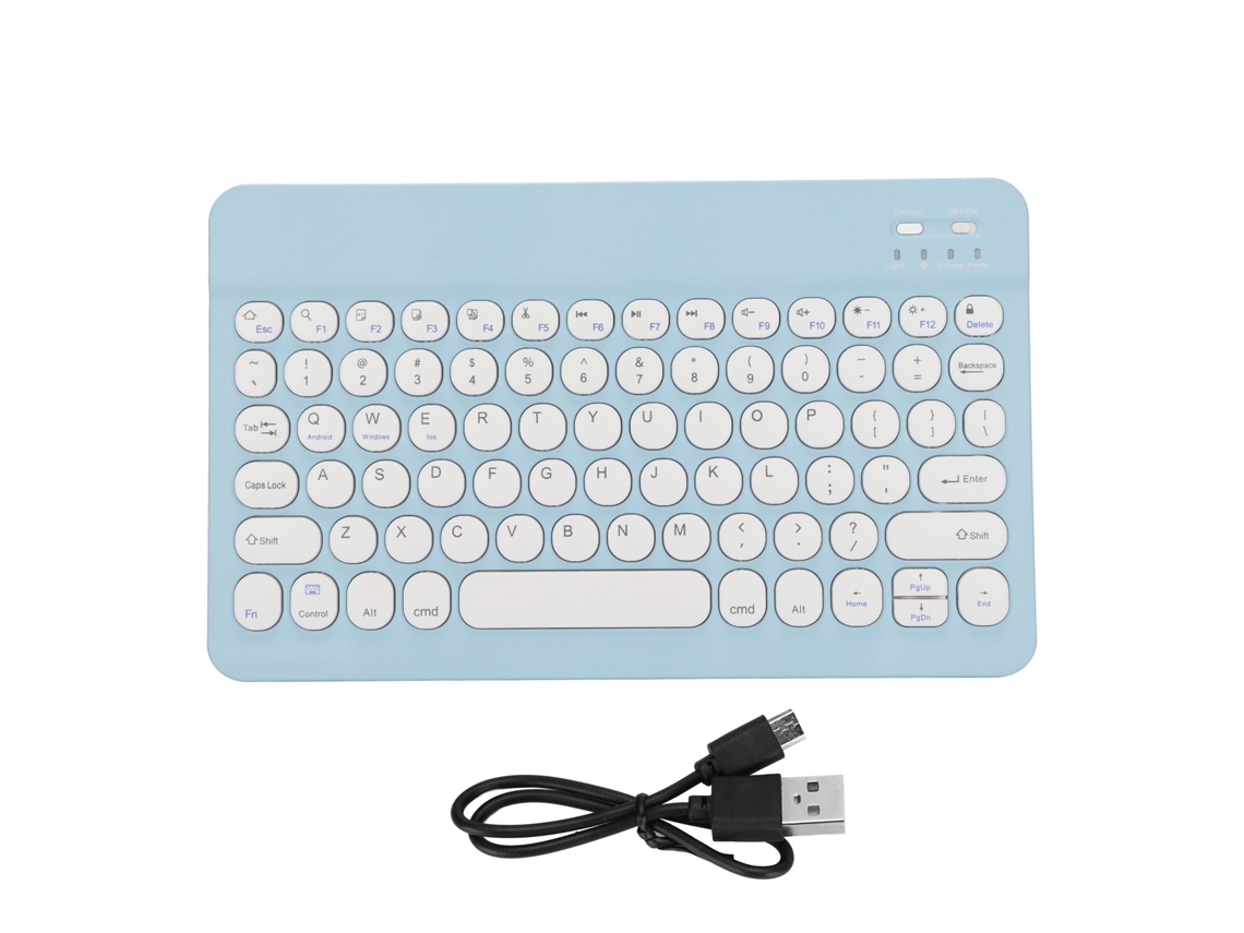 Teclado Sem Fio Conexão Estável Compatível Com Ios Android Windows Para Celular Tablet Laptop