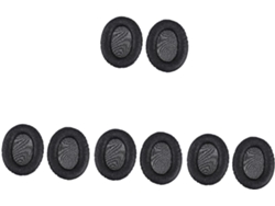 Juego De 8 Almohadillas Ergonómicas Para Auriculares, Transpirables Y Con Cancelación De Ruido.