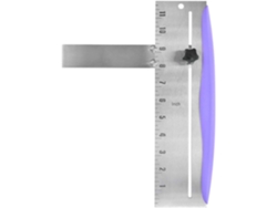 Espátula de acero inoxidable para pasteles - Espátula ajustable - Altura 28 cm - Para manualidades y fondant