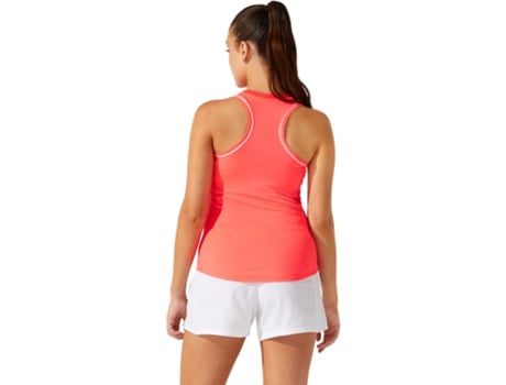 Top de Mujer para Tenis ASICS Tirantes Courtpiping Tenis Rosa (XS)