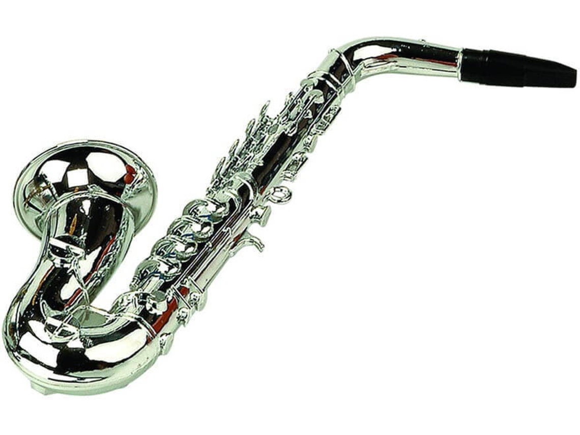 Instrumento Musical DISFRAZZES Saxofon De 8 Notas Metalizado