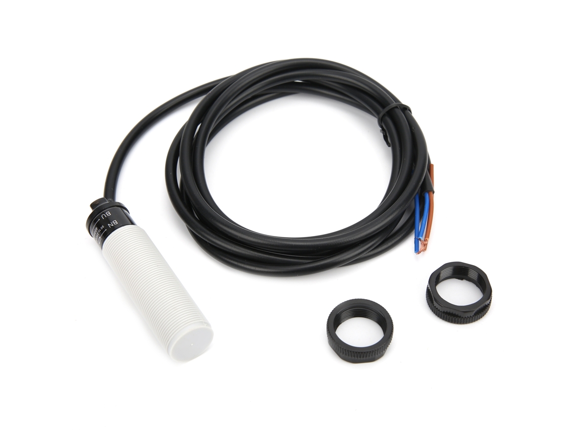 Sensor De Proximidad Capacitivo Cr18-8ao Control De Distribución De Energía 90-250 Vca