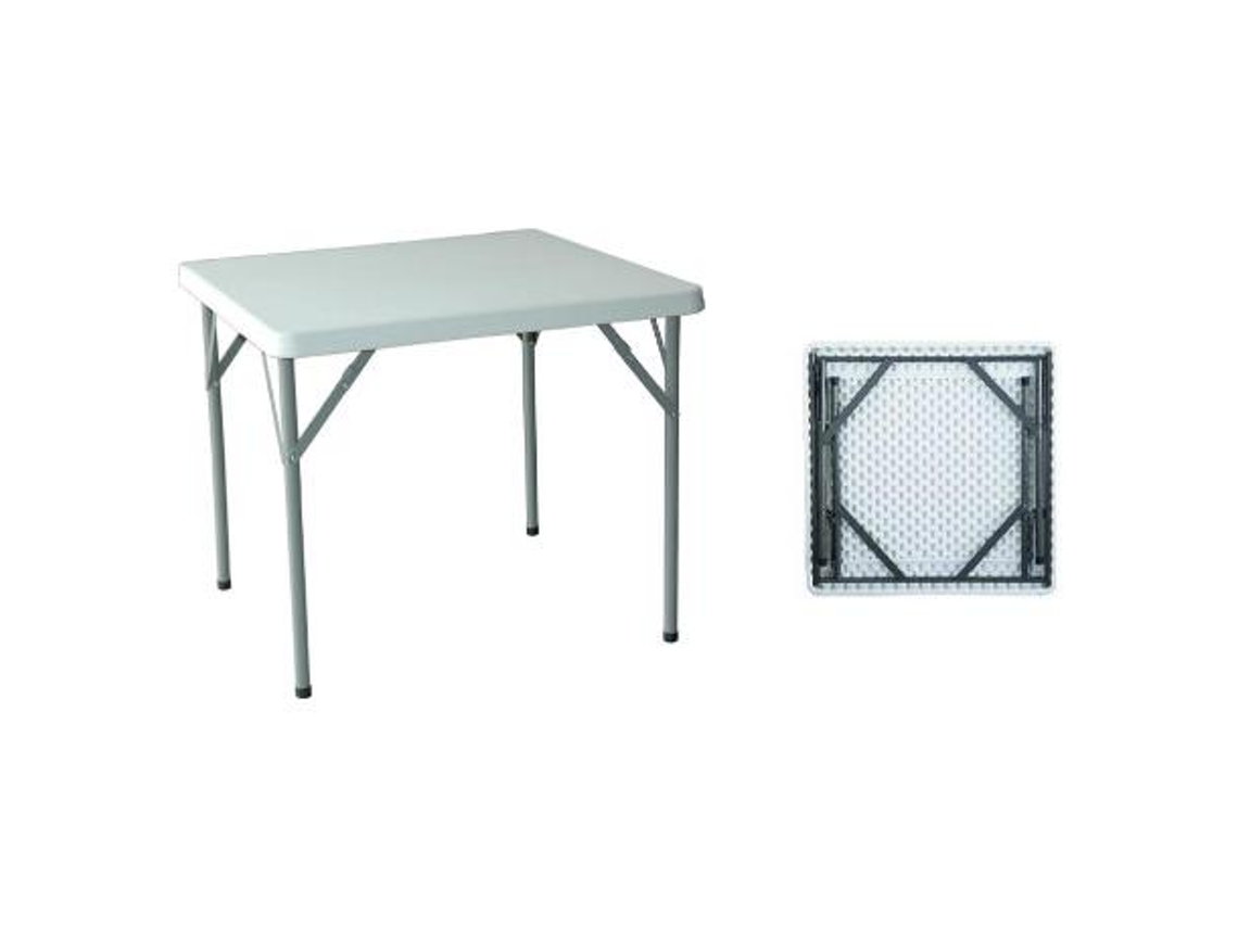 Mueble mesa cuadrada plegable 84x84x74 cm wxs088