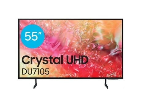 Smart TV SAMSUNG TU55DU7105 (Negro - G - 55 - 4K Ultra HD)