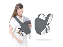 Portabebés versátil, ligero y transpirable con tamaño ajustable, apto para bebés de 3 a 18 meses. CZHHMART