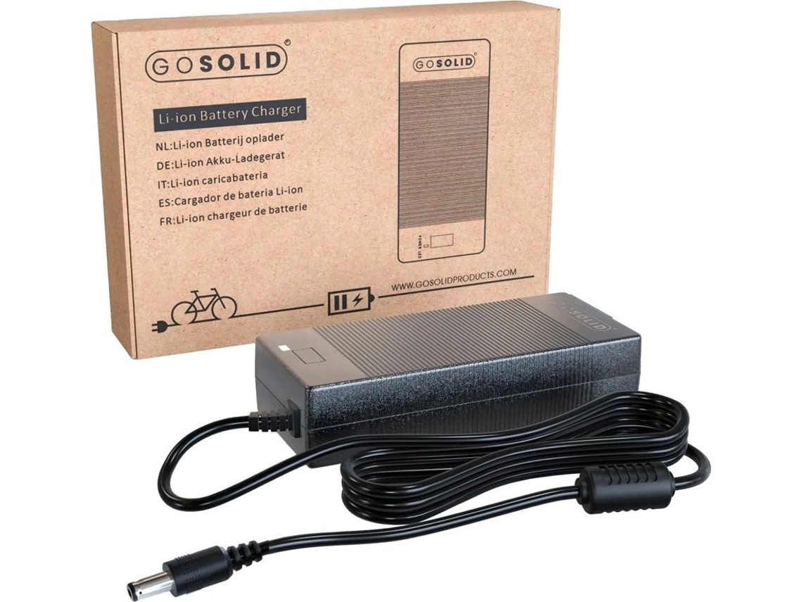 Cargador compatible con bicicleta eléctrica Fongers y Transporter N7 ¡GO SOLID