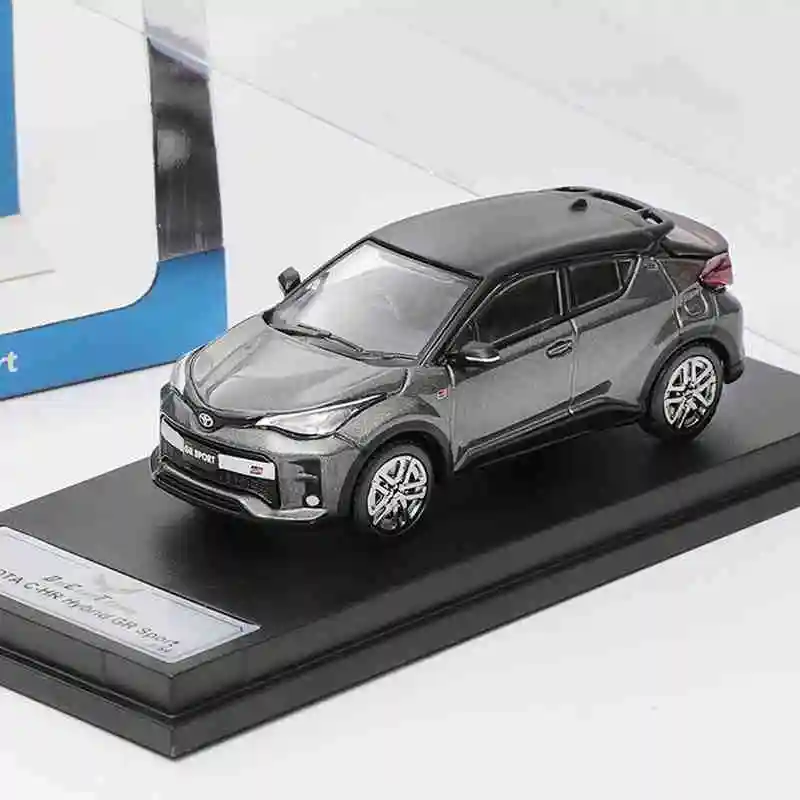 (gris) Modelo De Coche Híbrido De Aleación A Escala 1:64 Y Coche De Juguete