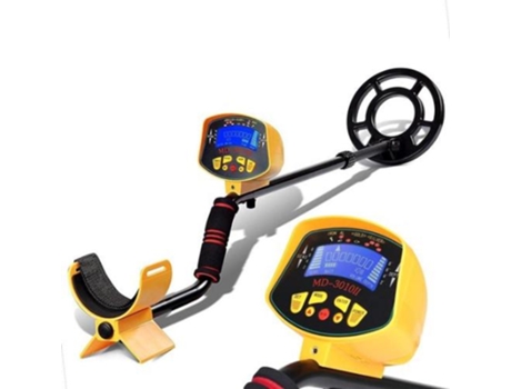 Detector de Metales MYTOOLS Profesional Impermeable Volumen Ajustable Negro