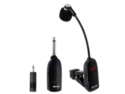 Instrumento Musical Inalámbrico Uhf Para Saxofón, Transmisor Y Receptor Inalámbrico Con Micrófono, Alcance De 50 Metros.