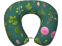 Almohada Viaje Espuma Viscoelástica Poliéster, Felpa Viscoelástica: Cómodo: Soporte. Ajustable