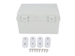 Caja De Conexiones Eléctricas Con Tapa Abatible, Resistente Al Agua Ip67, Para Proyectos Eléctricos En Exteriores.