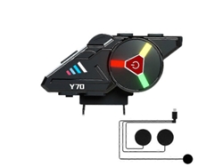Casco de motocicleta Kuqibao con auriculares Bluetooth impermeables integrados Hengrongshen