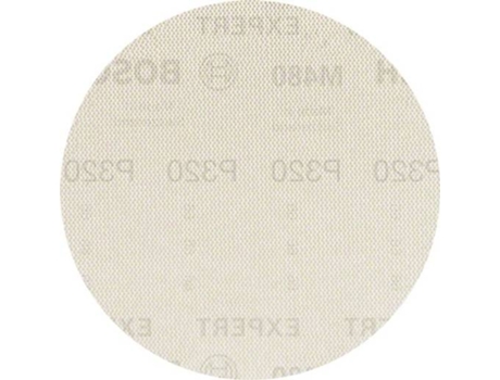 Malla de Lixa BOSCH Expert M480 para Lijadoras Excéntricas 125 mm - G 320 5 Un