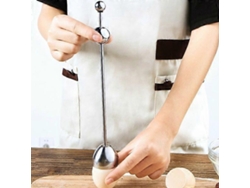 Abridor de huevos portátil francés de acero inoxidable, ideal para hoteles, uso doméstico y como utensilio de cocina. Rosewell