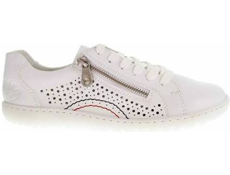 Zapatillas RIEKER 5282480 Mujer (41 - Blanco)