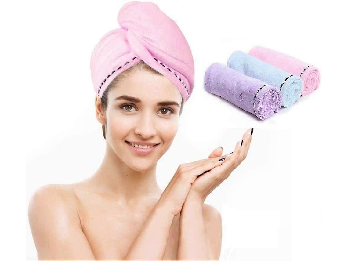Toalla de microfibra absorbente de secado rápido con botón, regalo para niñas, Heilwiy Rosewell