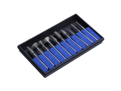 Juego De 10 Cabezales De Pulido Dental Natural Para Pulir Y Refinar, 2,35 Mm, Tipo A