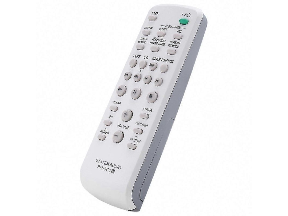 Mando original Sony RM-SC3/SC30/SC50/SC55 para mini cadecas MHC-RG29/RG490S y CMT.