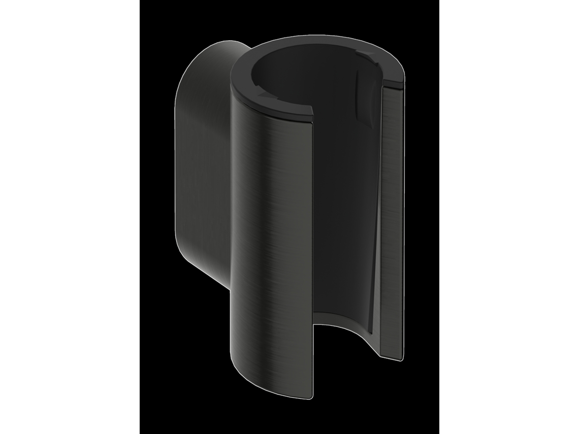 Soporte de ducha Hansgrohe Porter Fine, 28885340, cromo negro cepillado