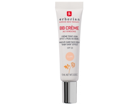 Crema Bb Con Ginseng 15 Ml Tinte : Claro ERBORIAN
