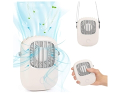 Mini ventilador portátil de mano Yizhood, recargable por USB, pequeño ventilador de bolsillo (blanco)