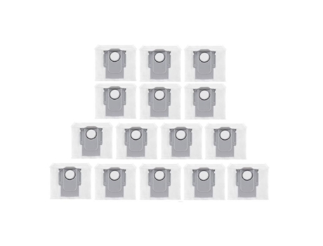 15 pçs saco de pó para xiaomi roborock q7 max/q7max+/t8/g10s/g10spro