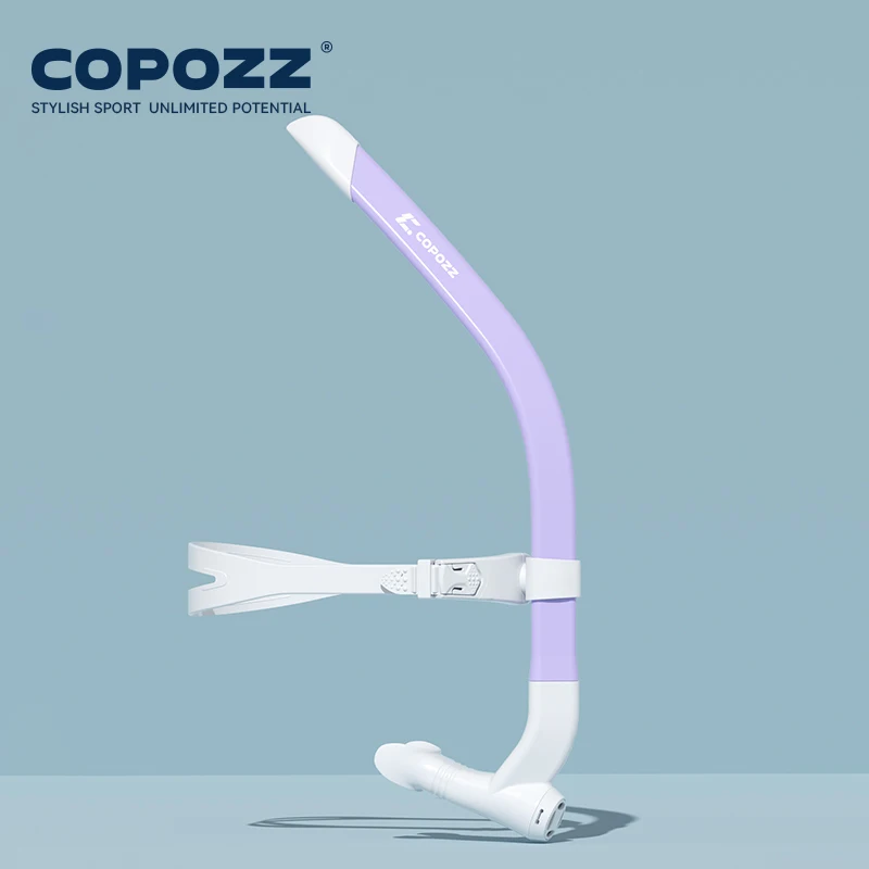Tubo de respiración de entrenamiento MDUG (morado)