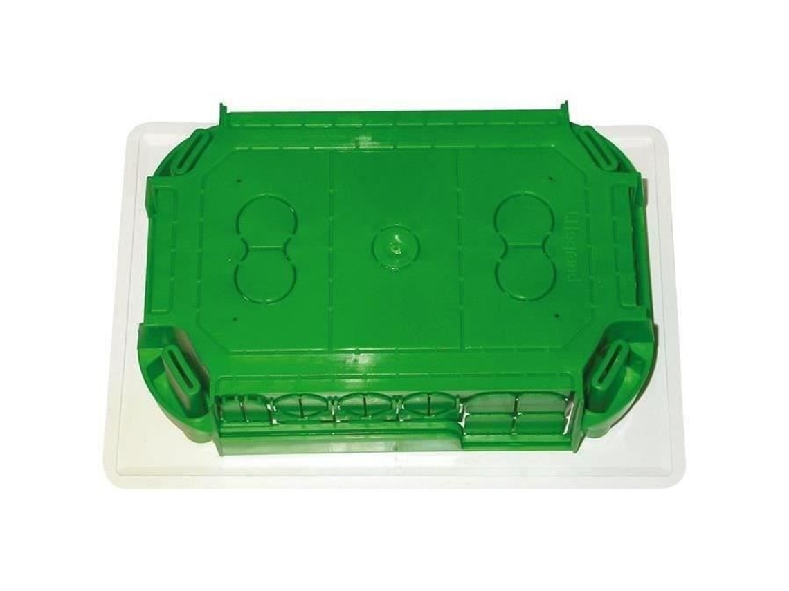 Caja De Unión Para Pared Maciza Legrand 85x85x40 Mm Cuadrada Blanca