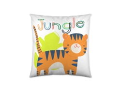 Almohada Decorativa NATURALS Tiger (Algodón - 50 x 50 cm)