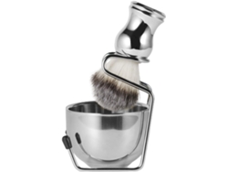 Kit Completo De Afeitado Para Hombre Con Tazón De Afeitar De Acero Inoxidable