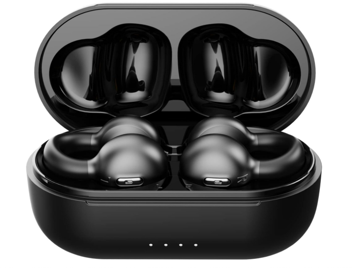 YEMAESRE Auriculares Bluetooth de Conducción Ósea Negros