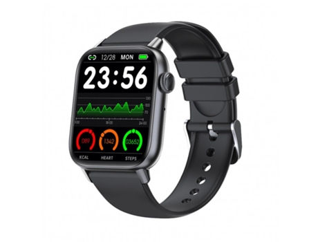 Smartwatch Qs08Pro Macho 1 83 Pulgadas Táctil Tvel 300Mah Ip67 Monitor De Sonido Impermeable Negro